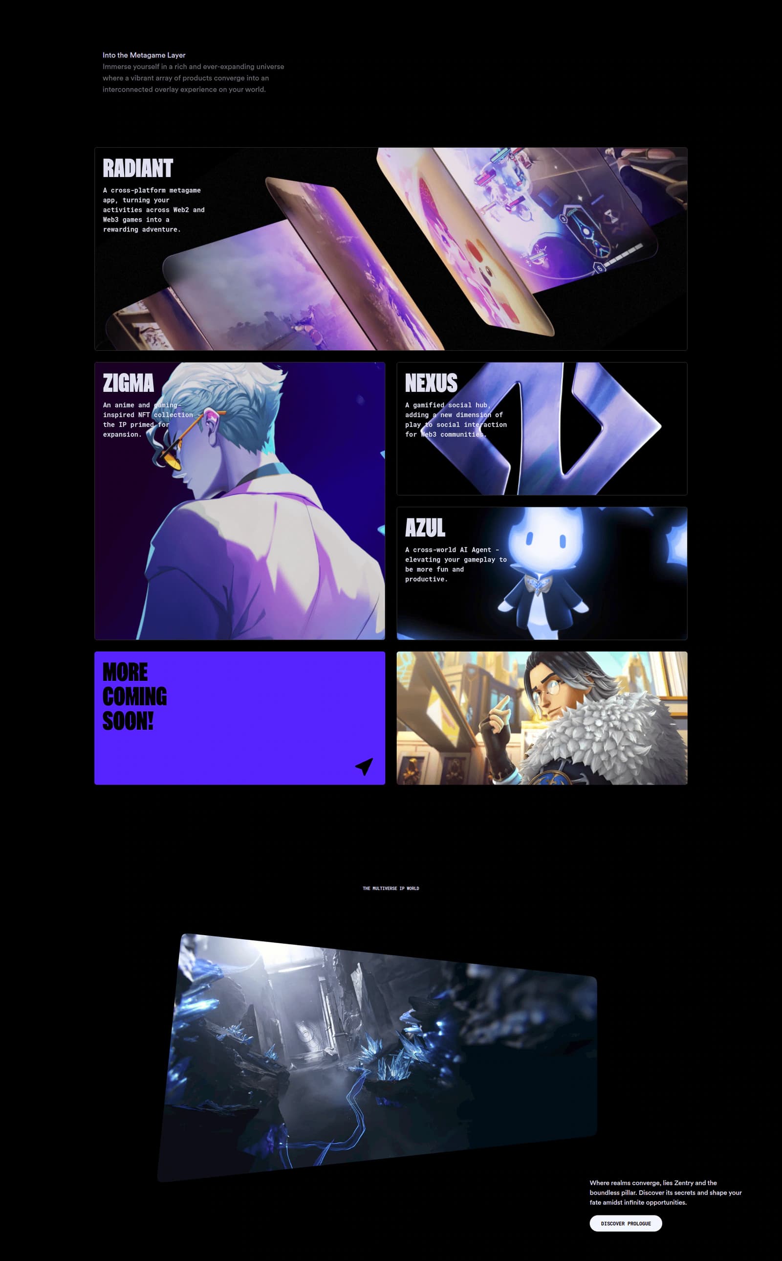 Zentry Cards